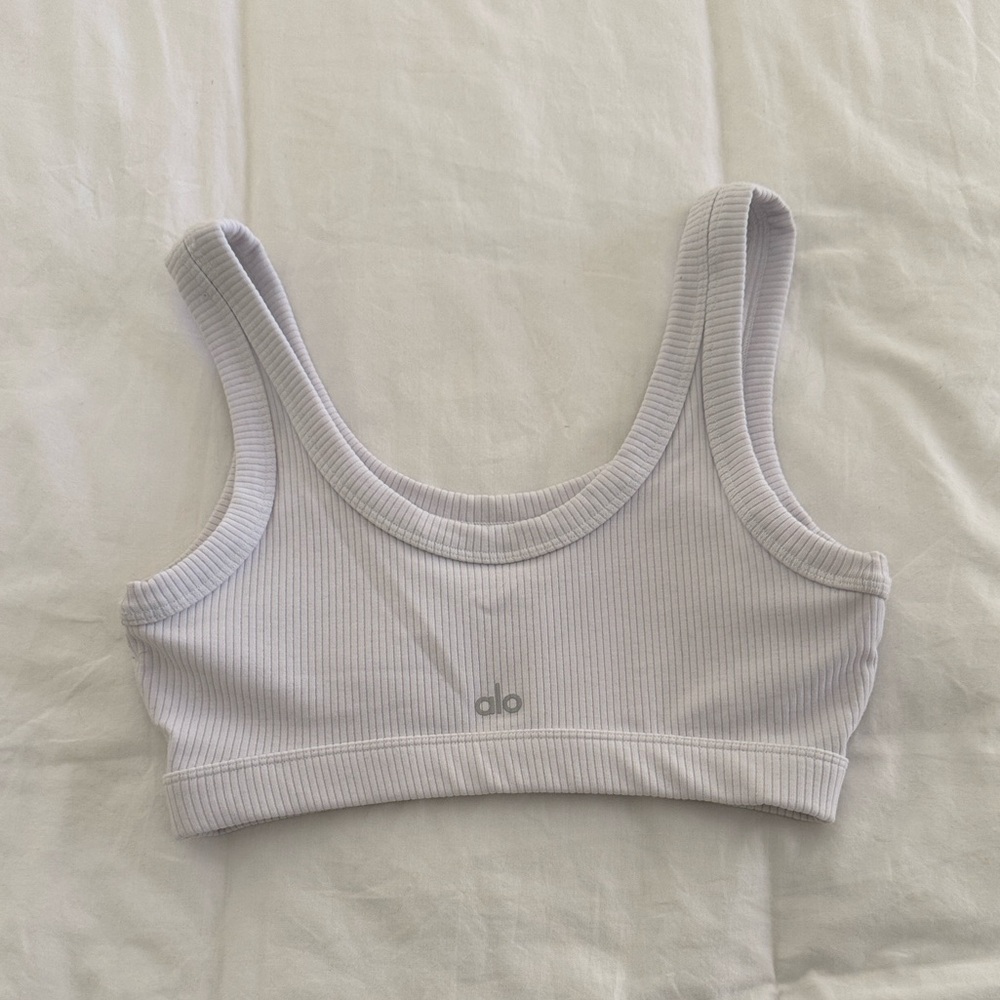 Alo Wellness Bra White - Picture 4 of 5